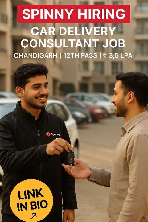 Car Delivery Consultant Job in Chandigarh