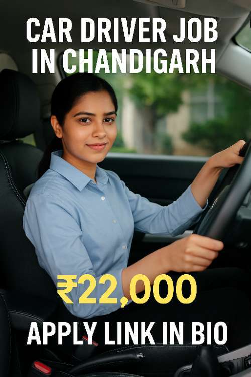 Car Driver Job in Chandigarh